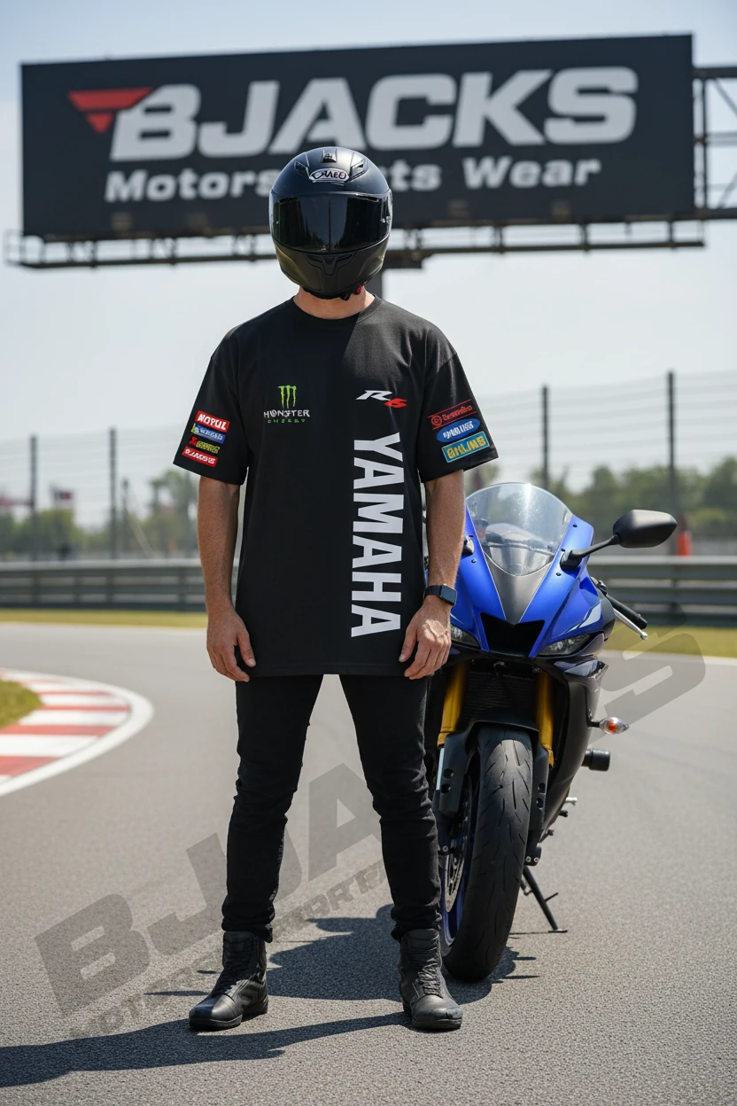 YZF R6 MotoGP Yarış Özel Tasarım Premium Tişört