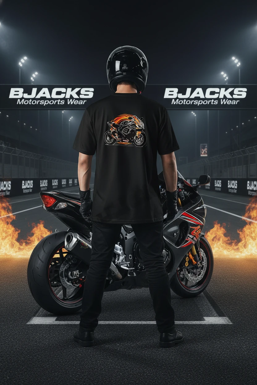 Suzuki Hayabusa On Fire - Suzuki Hayabusa Tutkunlarına Özel Tasarım Premium Tişört