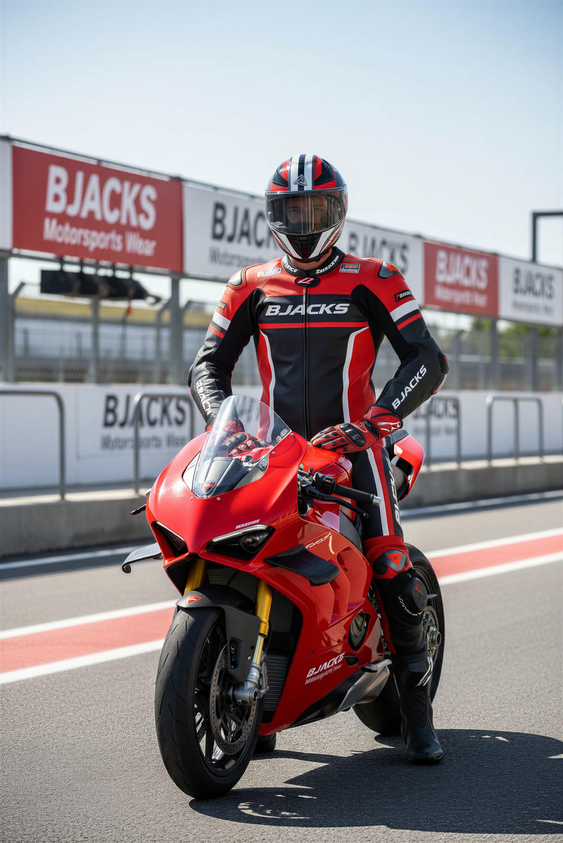 Nukro YM-853 Shine Red White Kapalı  Kask Pinlock 30 Dahil | Üst Düzey Güvenlik ve Konfor