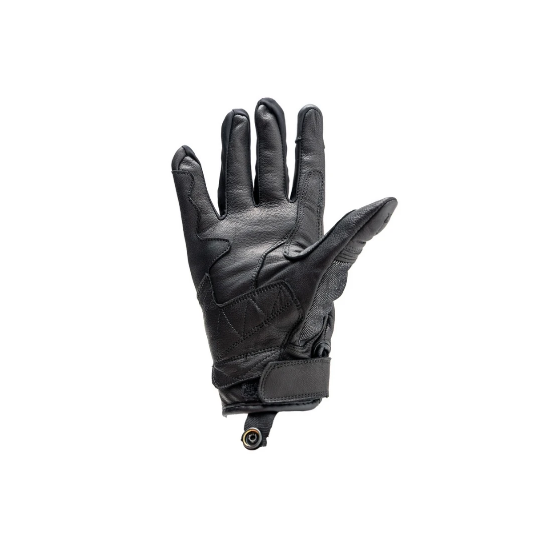 Nukro MILAN Denim Deri Motosiklet Eldiveni – Şehir Stili & Güvenli Kavrama