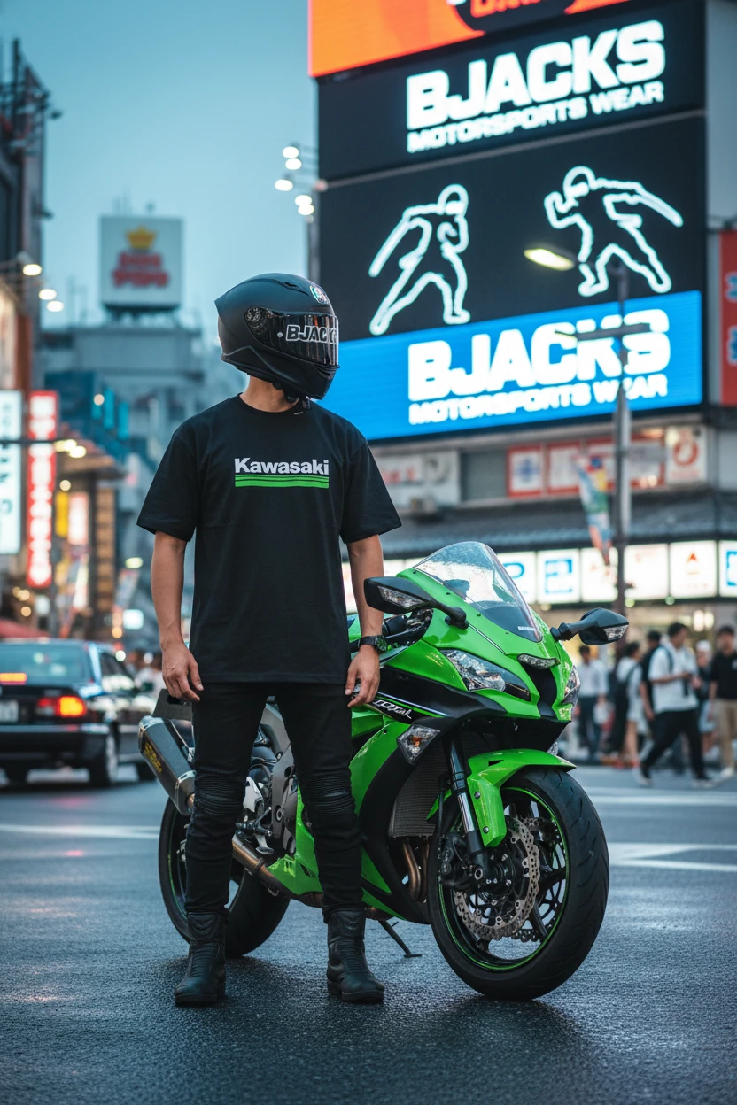 Kawasaki Legacy - Kawasaki Tutkunlarına Özel Premium Tişört