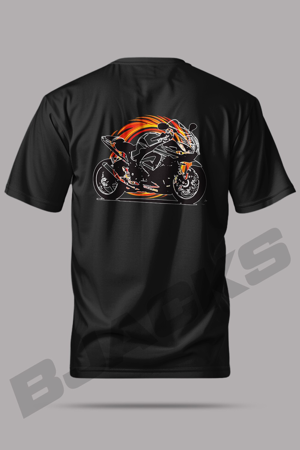 Suzuki Hayabusa On Fire - Suzuki Hayabusa Tutkunlarına Özel Tasarım Premium Tişört