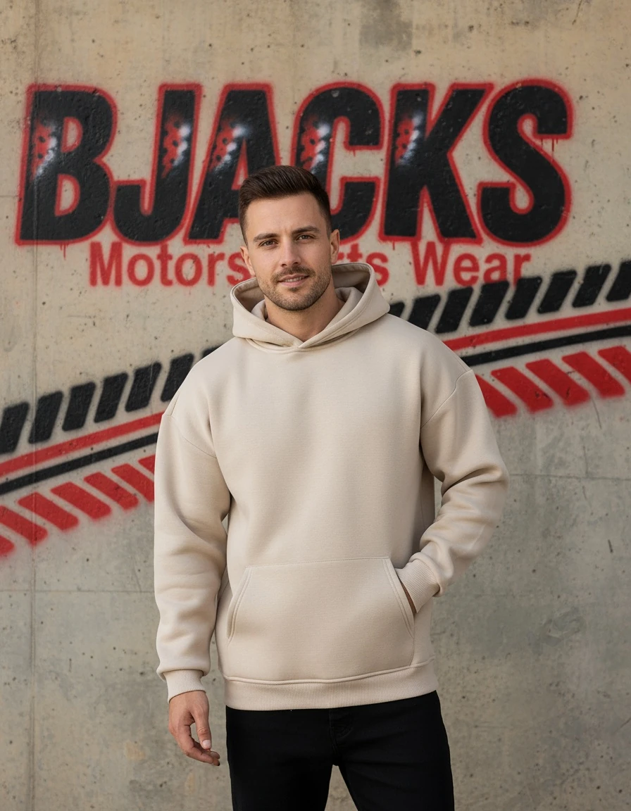 Premium Kapüşonlu Hoodie – Soğuk Geçirmez, Tüylenme Yapmaz, Rahat ve Şık Tasarım - Krem