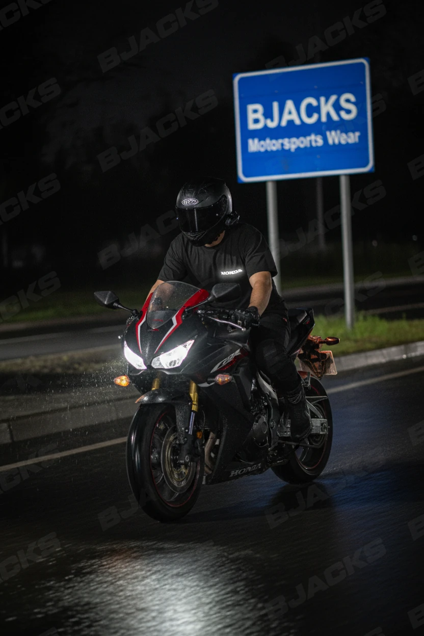 Reflektör Baskılı Honda Özel Premium Tişört