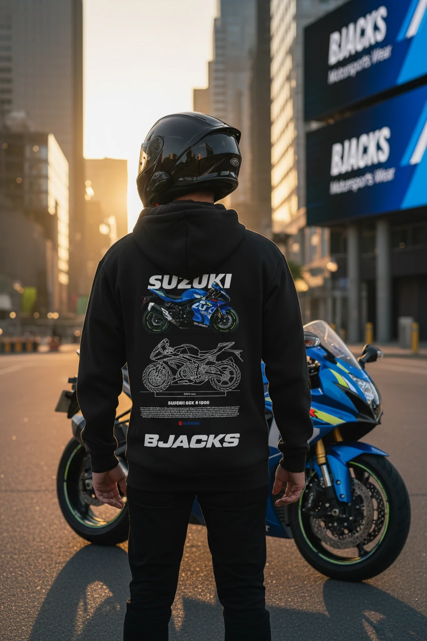 BJACKS Suzuki GSXR1000 Premium Hoodie