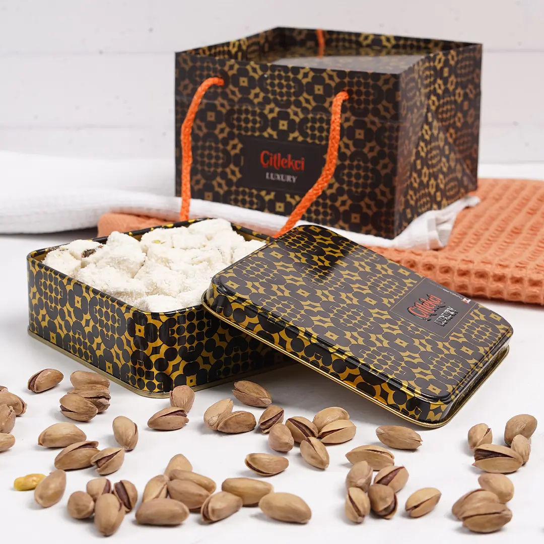 Hediyelik Çöğenli Çifte Kavrulmuş Lokum net:350 gr