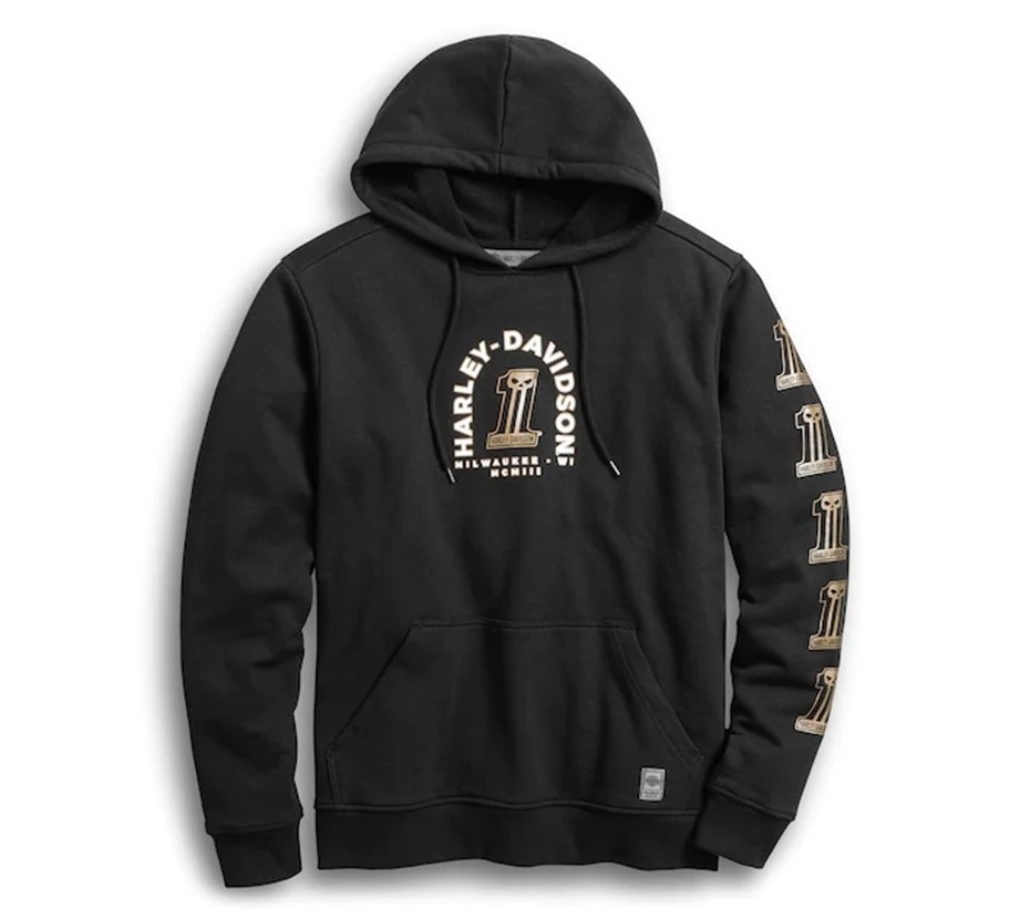 Harley-Davidson® Men's 1 Skull Pullover Hoodie