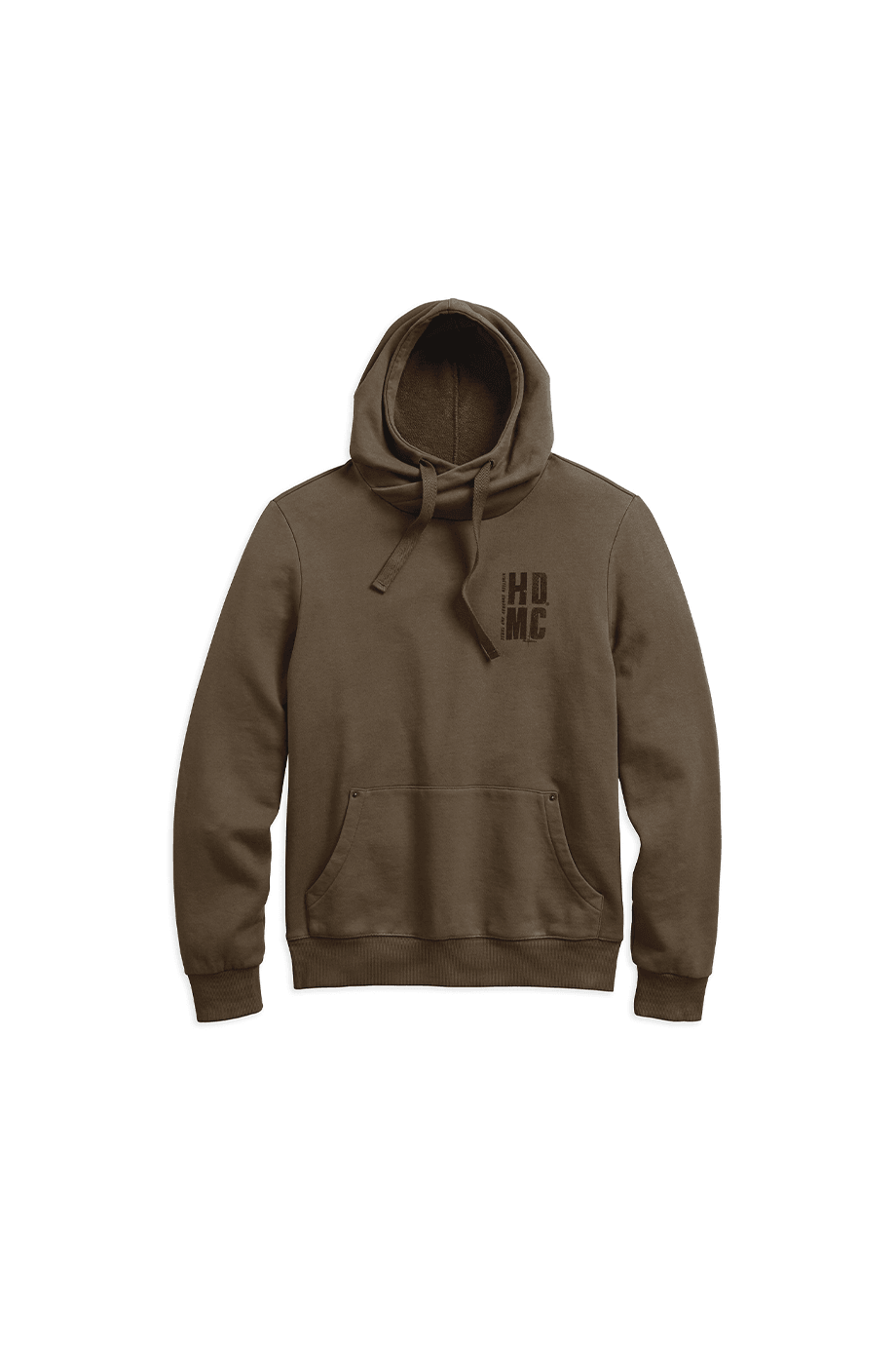 Harley-Davidson® Men's Hdmc Pullover Slim Fit Pullover Hoodie, Brown