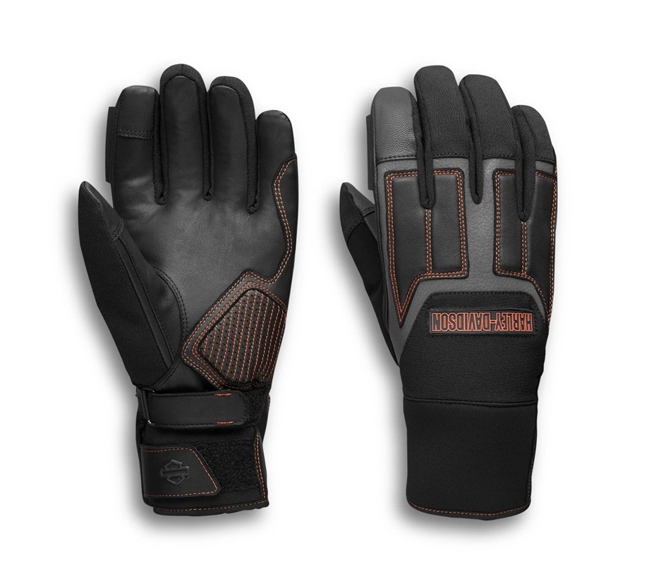Harley-Davidson® Men's Vanocker Under Cuff Gauntlet Gloves