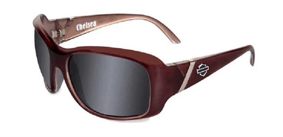 Harley-Davidson® Harley-Davidson® Chelsea Grey Lens w/ Liquid Plum Frame Sunglasses HDCHE01