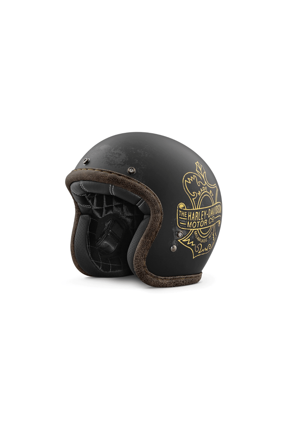 Harley-Davidson® Helmet-3/4, Ece, Bootleggers, (B01)Mt/Blk