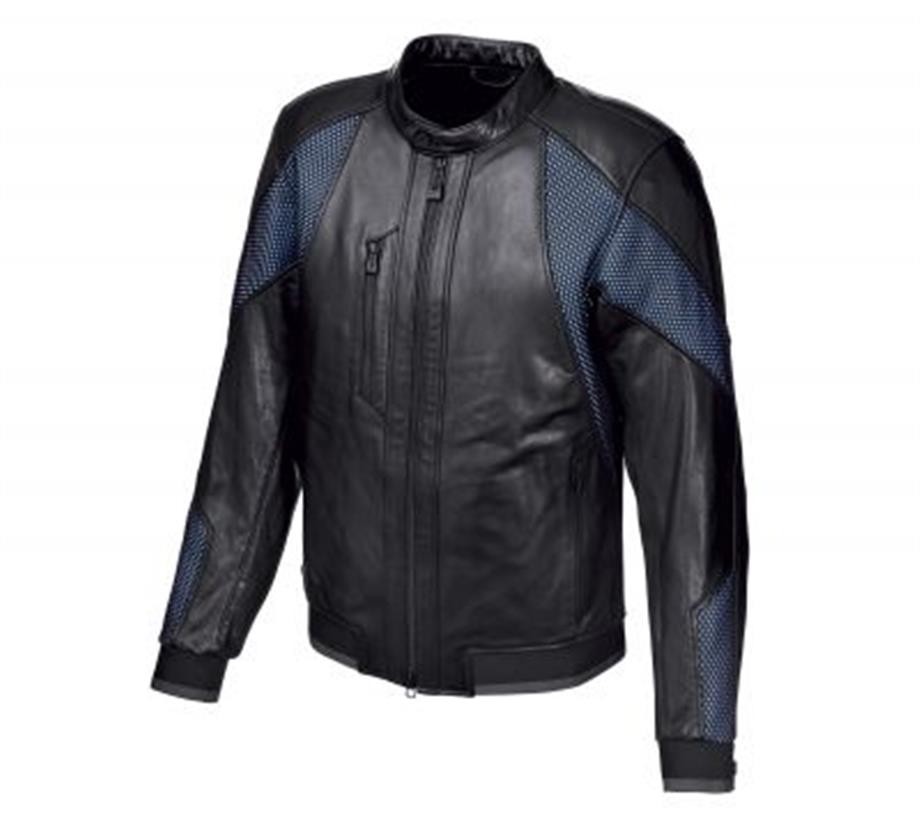 Men's Woodway Mesh & Leather Jacket