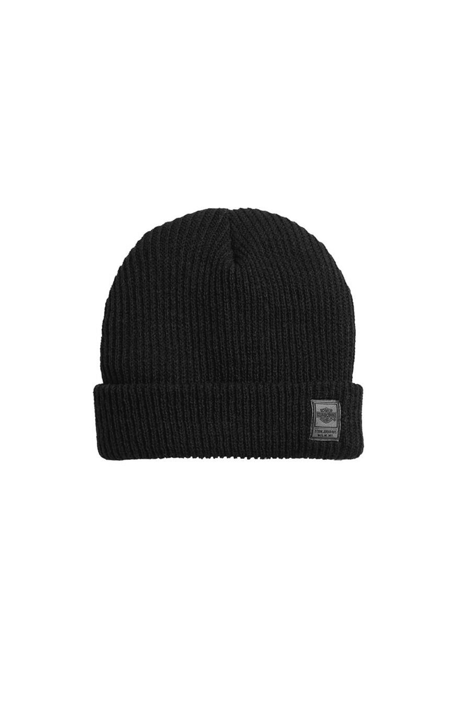 Harley-Davidson® Hat-Knit, Black