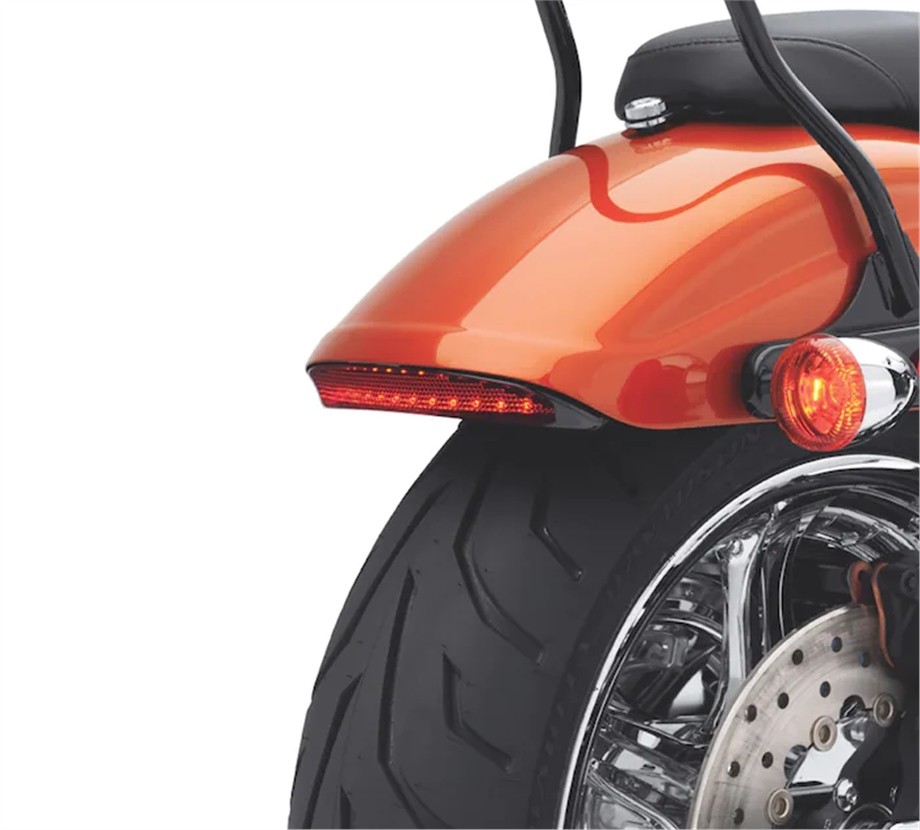Harley-Davidson® Kit-Light, Fndr Edge, Red Lens/Dyna