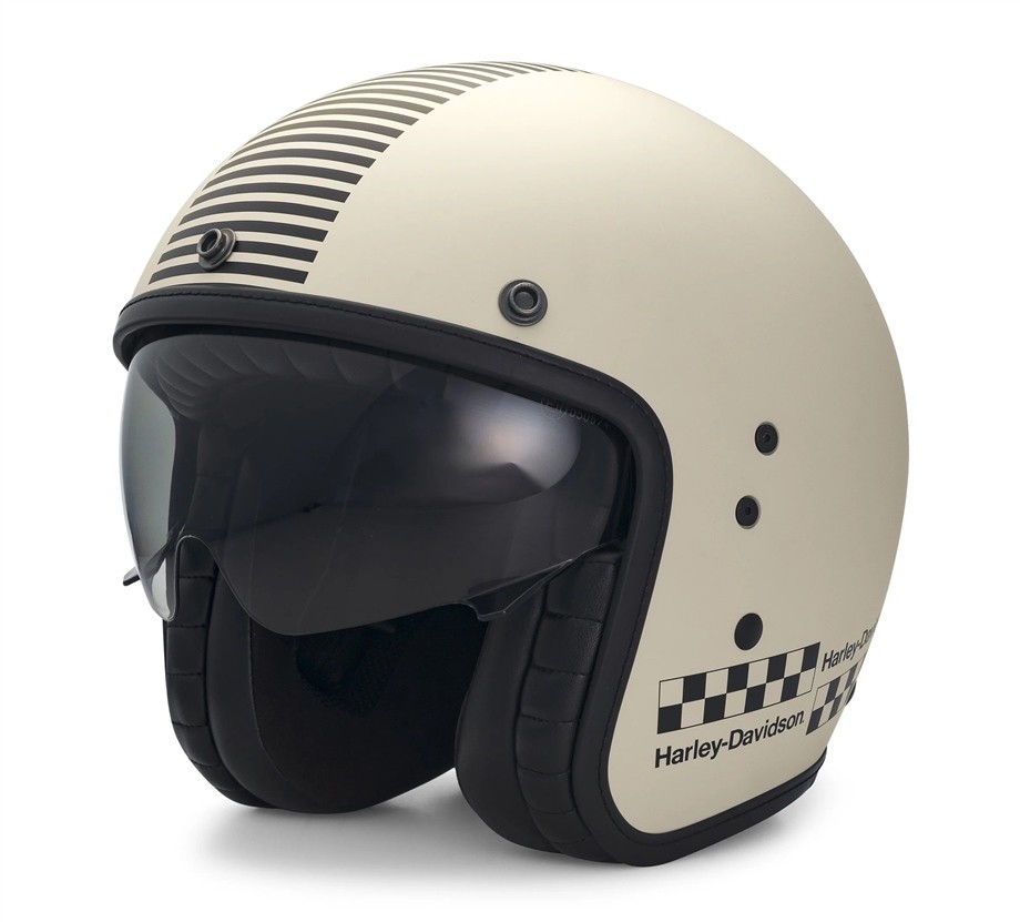 Harley-Davidson® Rally Racer Sun Shield X14 3/4 Helmet