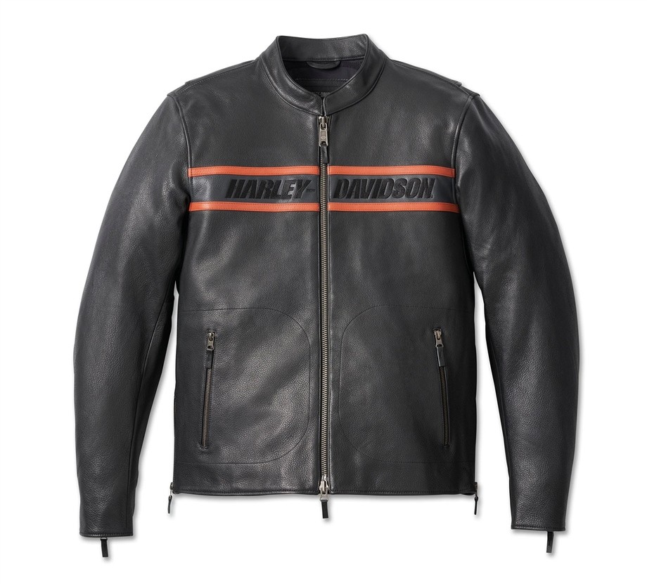 Harley-Davidson® Men's Victory Lane Ii Leather Jacket - Black