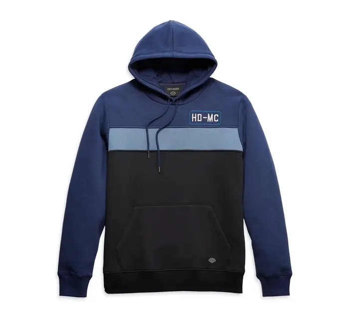 Men's Hometown Hoodie Colorblocked Peacoat
