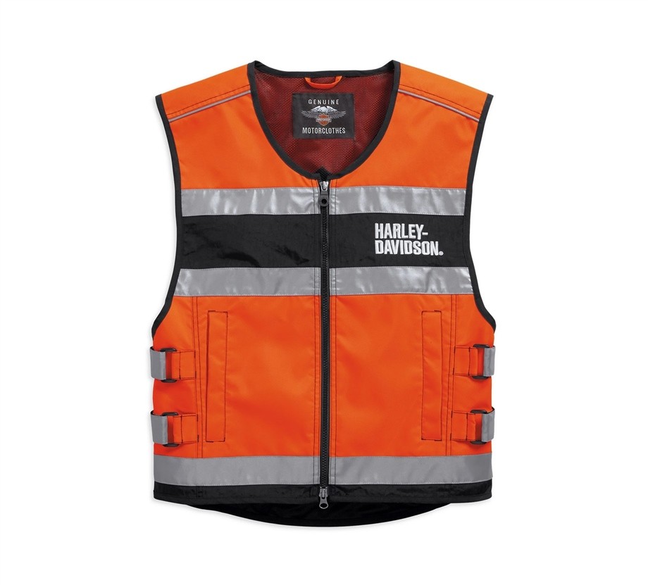 Harley-Davidson® Men's Hi-Visibility Ce-Certified Reflective Vest