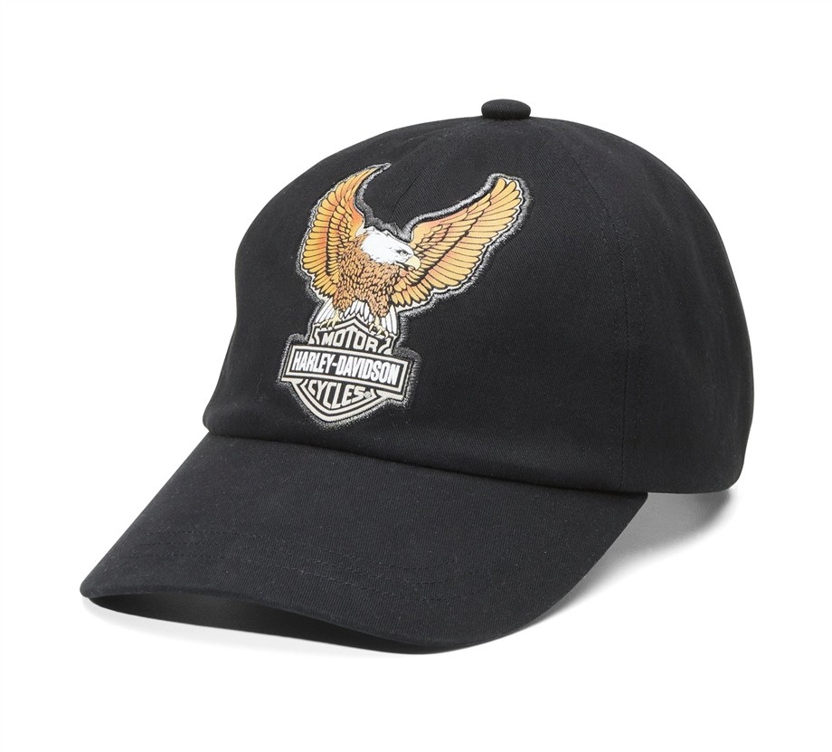 Harley-Davidson® Women's Classic Eagle Baseball Cap - Black Beauty