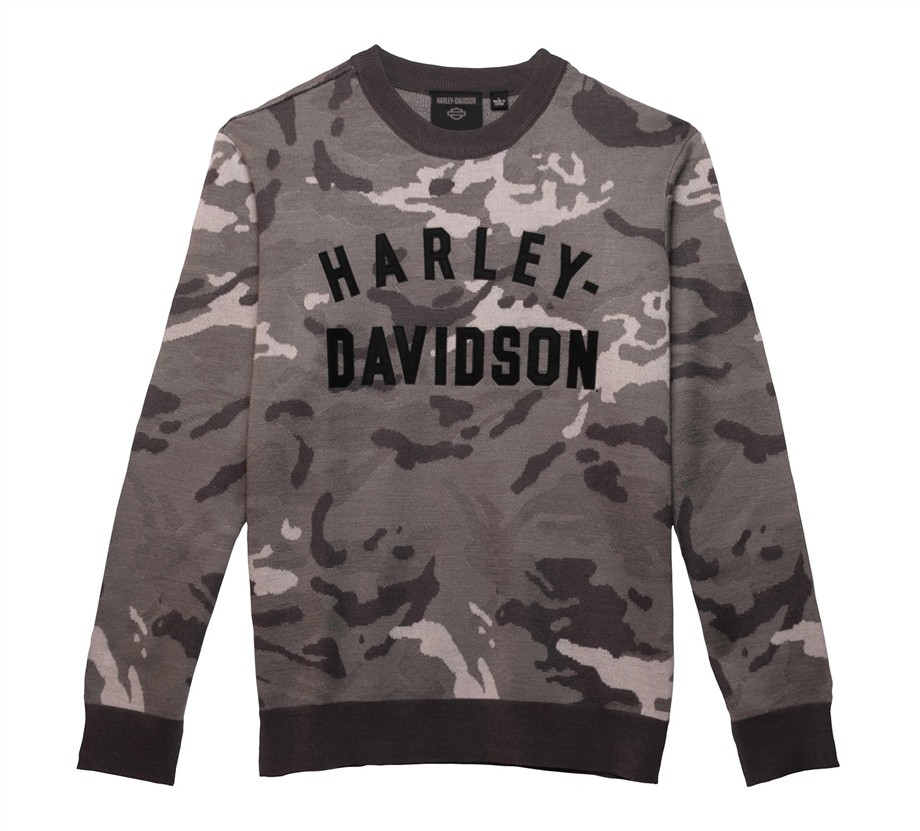 Harley-Davidson® Men's Staple Camo Sweater