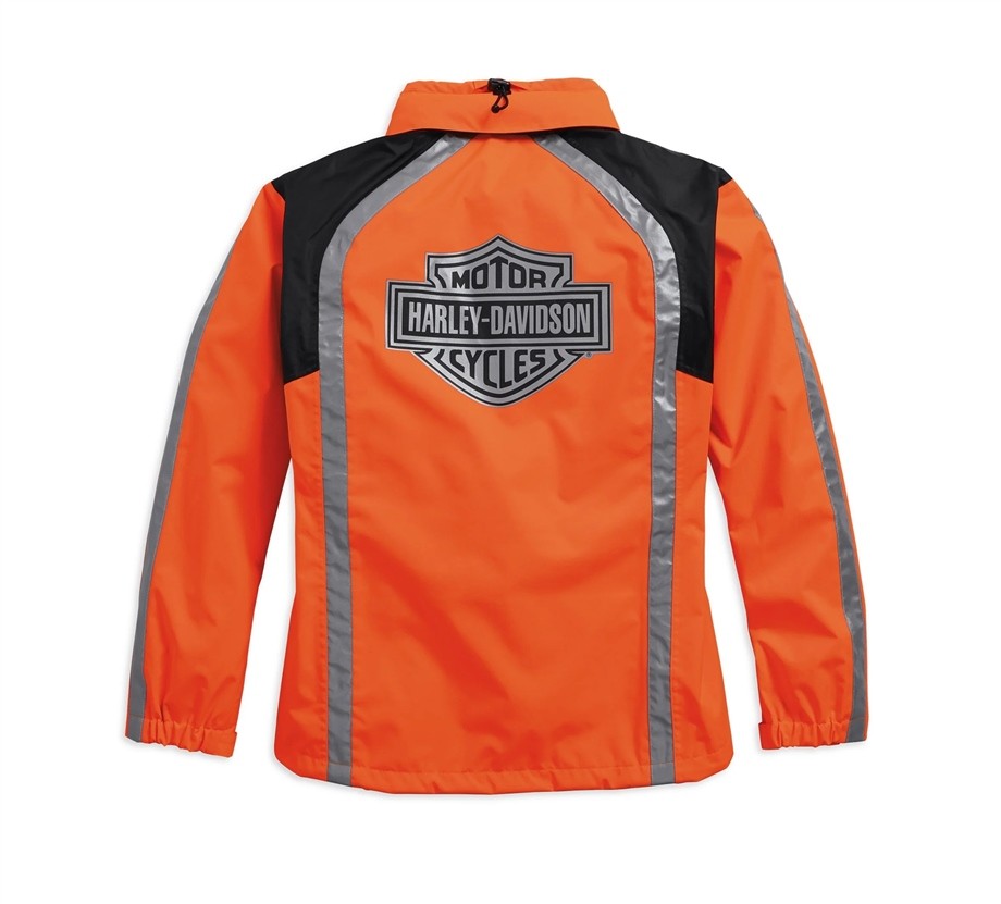 Harley-Davidson® Women's Hi-Visibility Reflective Rain Jacket