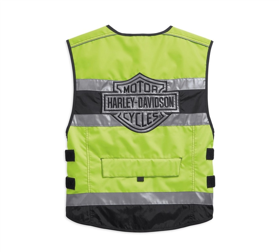 Harley-Davidson® Men's Hi-Visibility Ce-Certified Reflective Vest