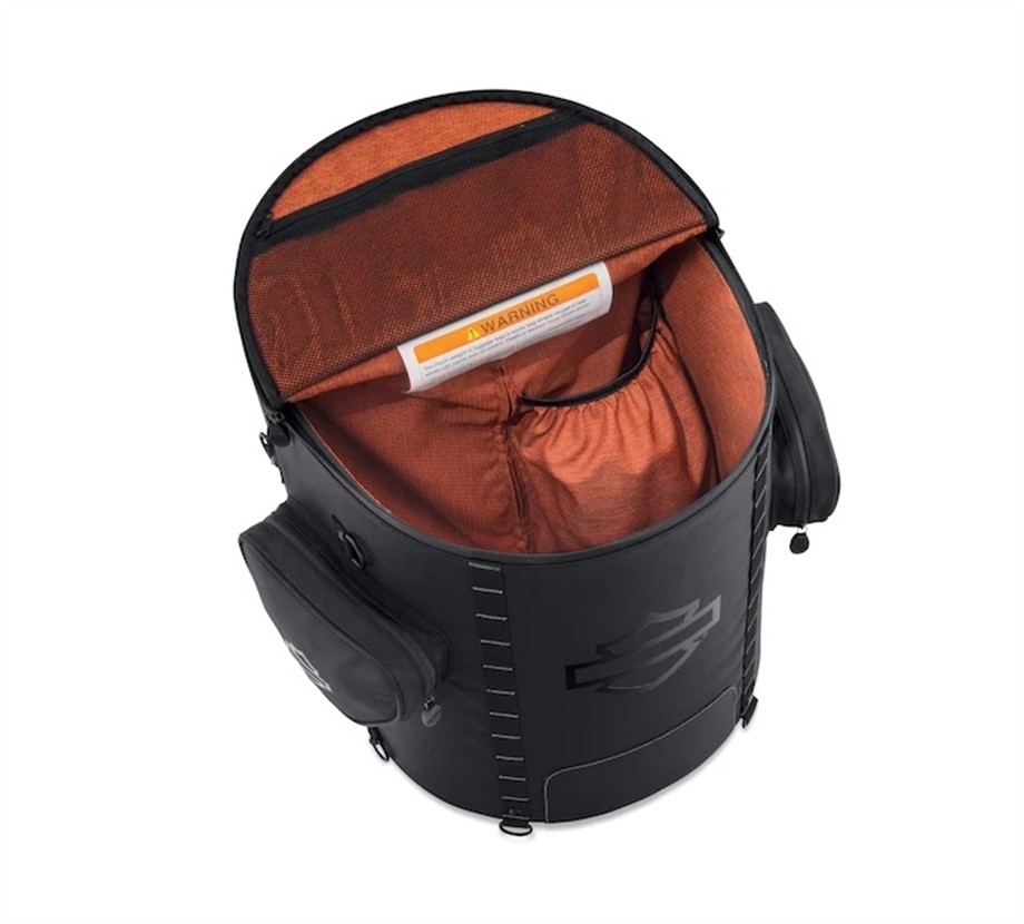 Harley-Davidson® Onyx Premium Luggage Backseat Roller Bag