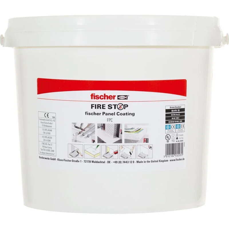 Fischer Boyalı Panel Sistemi FPC 5 kg | 4 Saate Kadar Yangın Dayanımı main variant image