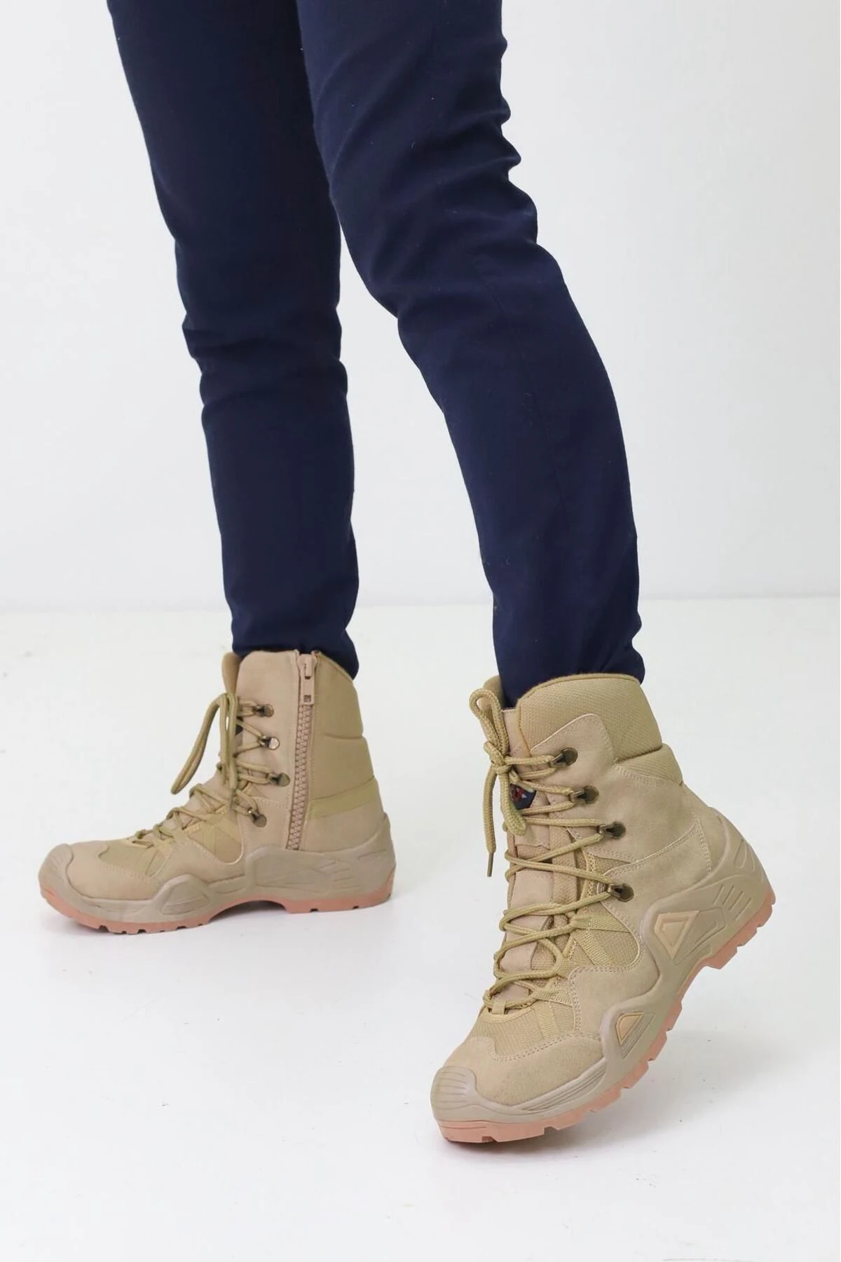 “Su Geçirmez Askeri Bot – Waterproof Fermuarlı ve Bağcıklı Outdoor Bot