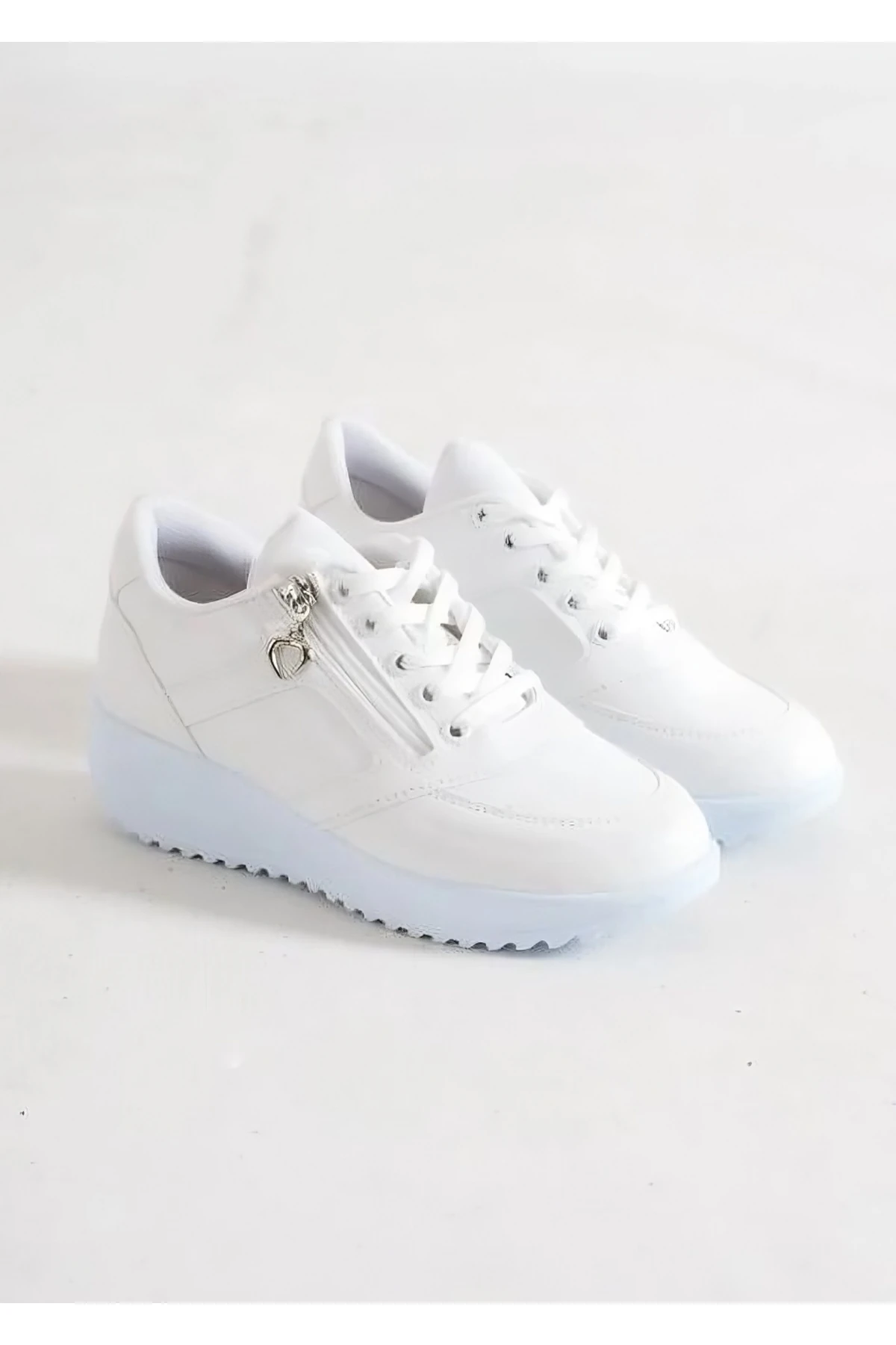 Kadın Fermuarlı Spor Ayakkabı