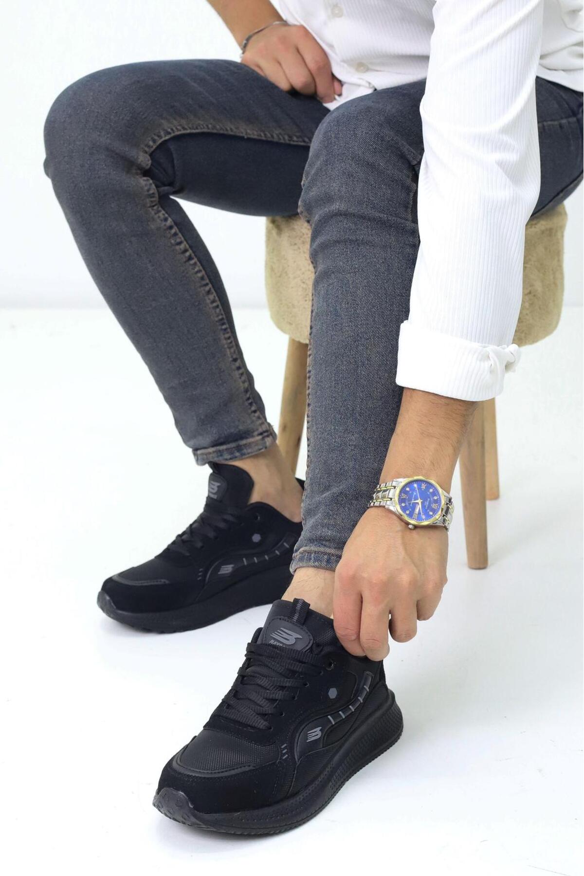 Bağcıklı Erkek Spor Ayakkabı – Rahat ve Şık Günlük Kullanım