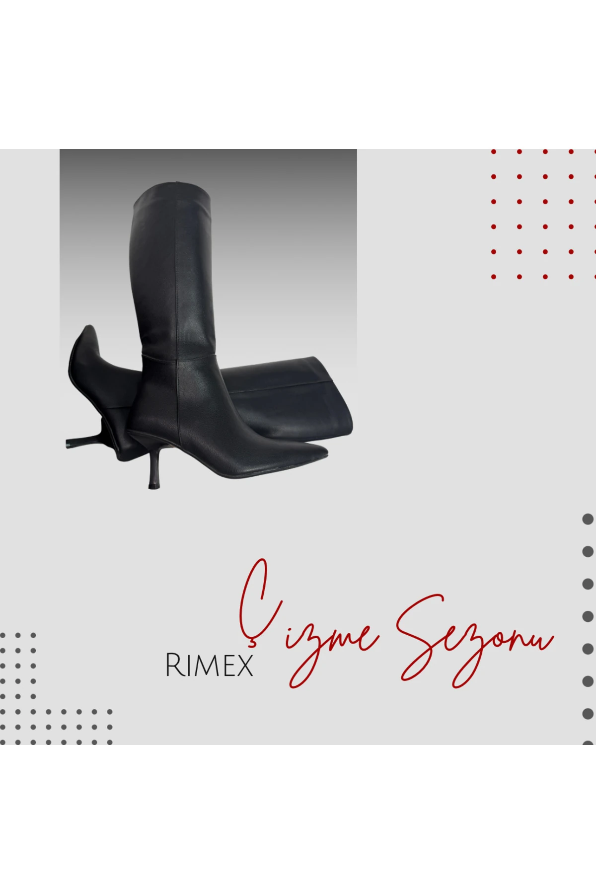 Yeni Sezon Kadın Deri Çizme – Şık ve Su Geçirmez Tasarım