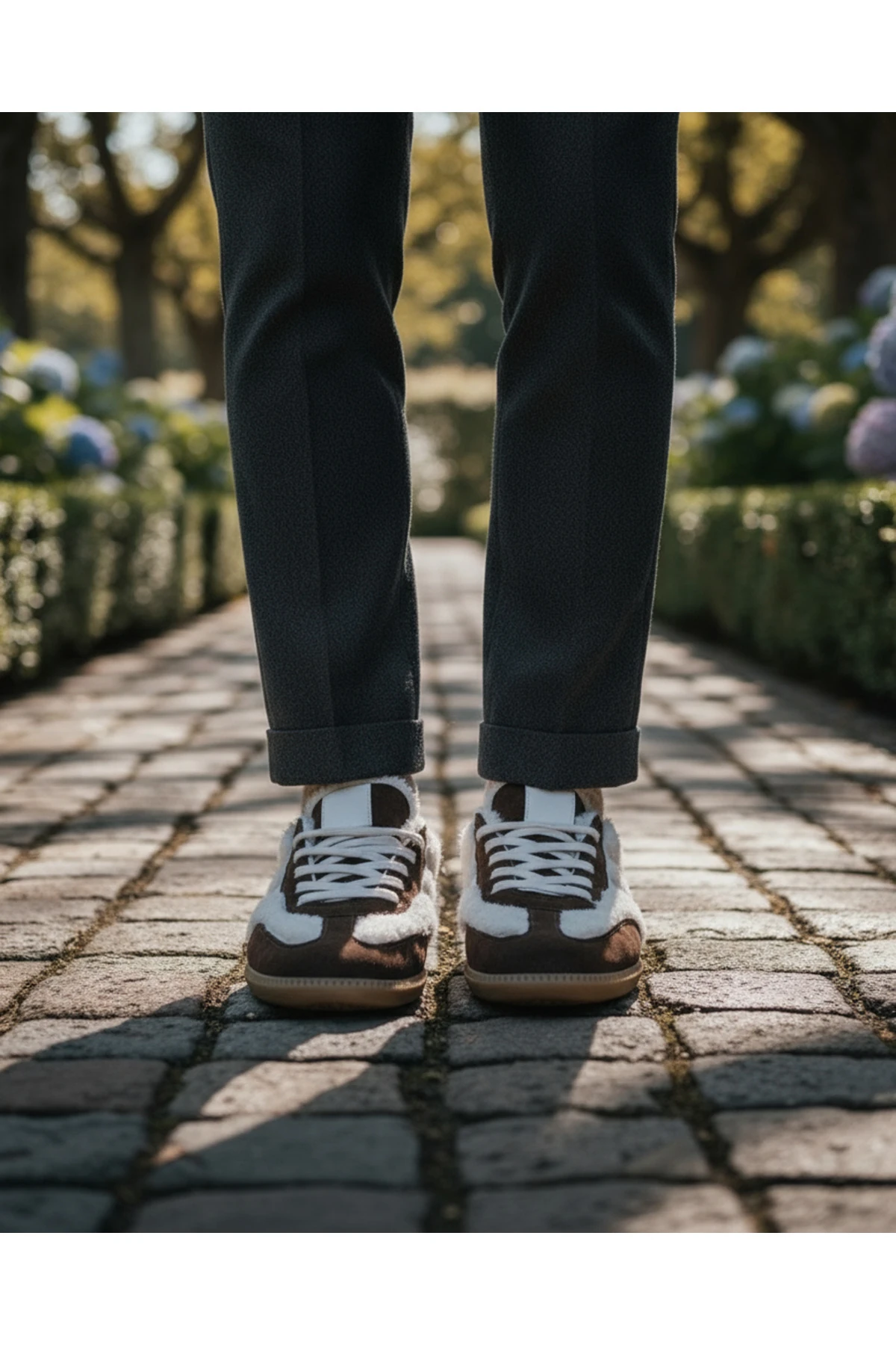 Üst Kalite Suni Deri Kürklü Termo Taban Garantili Unisex Günlük Ayakkabı