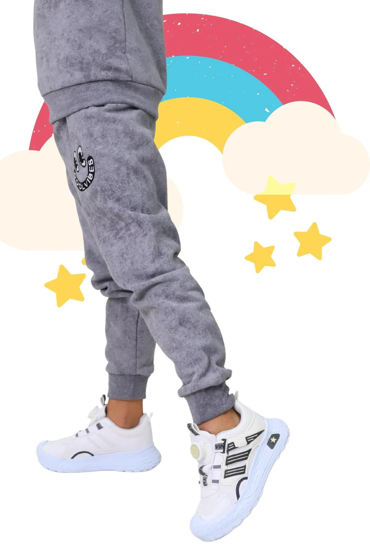 Çocuk Sneaker | Bağcık Derdi Yok | Hafif ve Rahat Mekanizmalı Ayakkabı