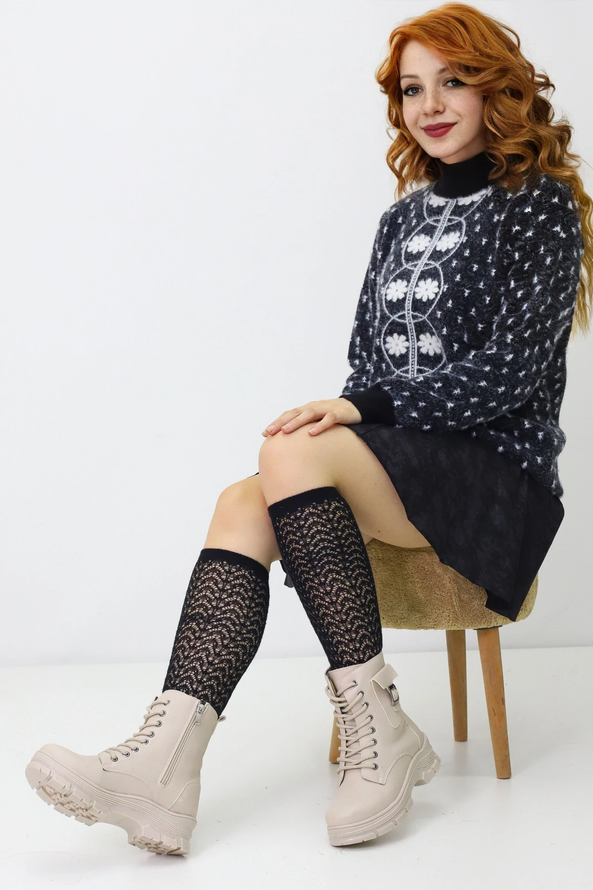 Kadın Bot – Termo Taban | Su Geçirmez | Kaymaz Taban | Kışlık ve Günlük Kullanım