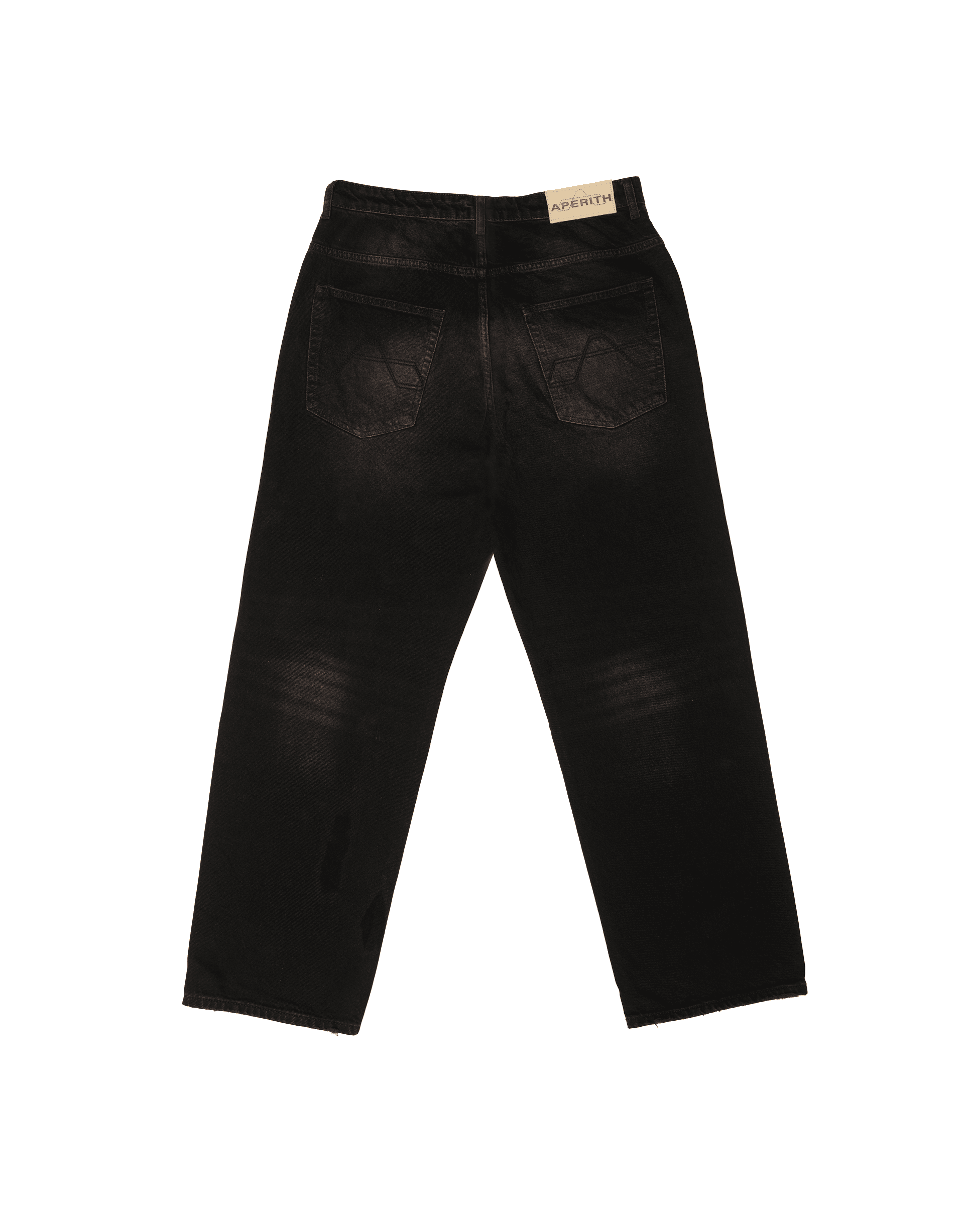 Brown Tint Baggy Denim