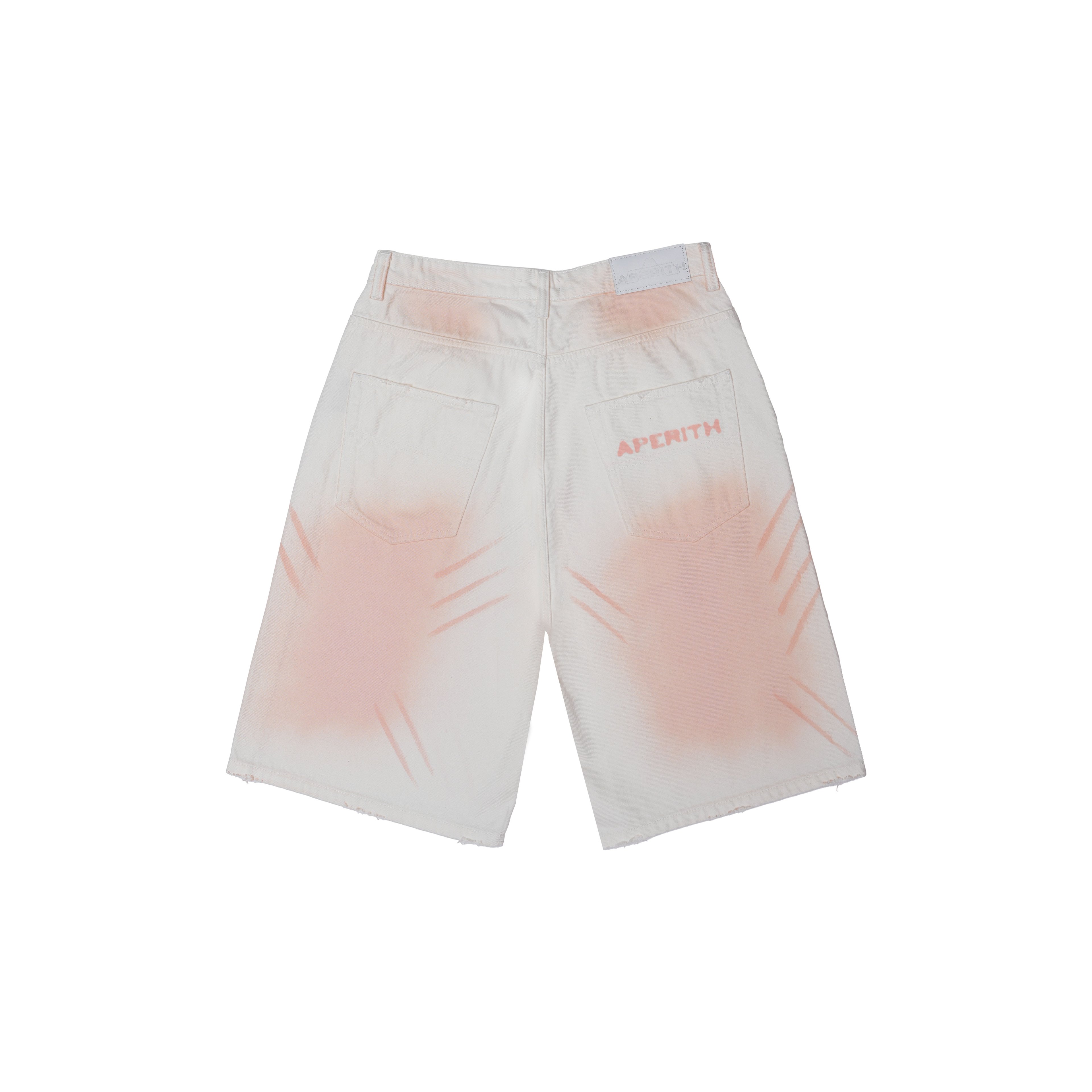 Faded Pink Jorts
