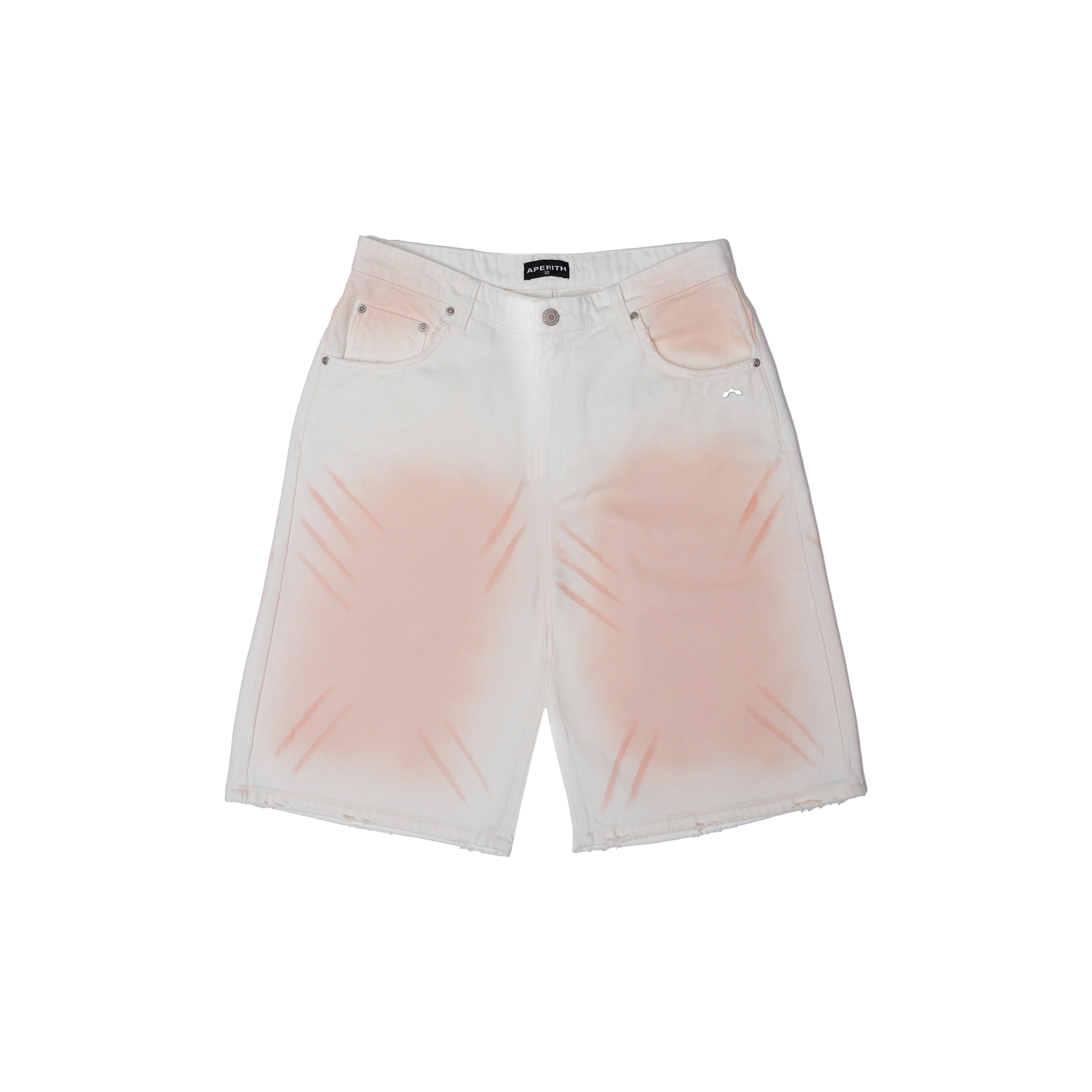 Faded Pink Jorts