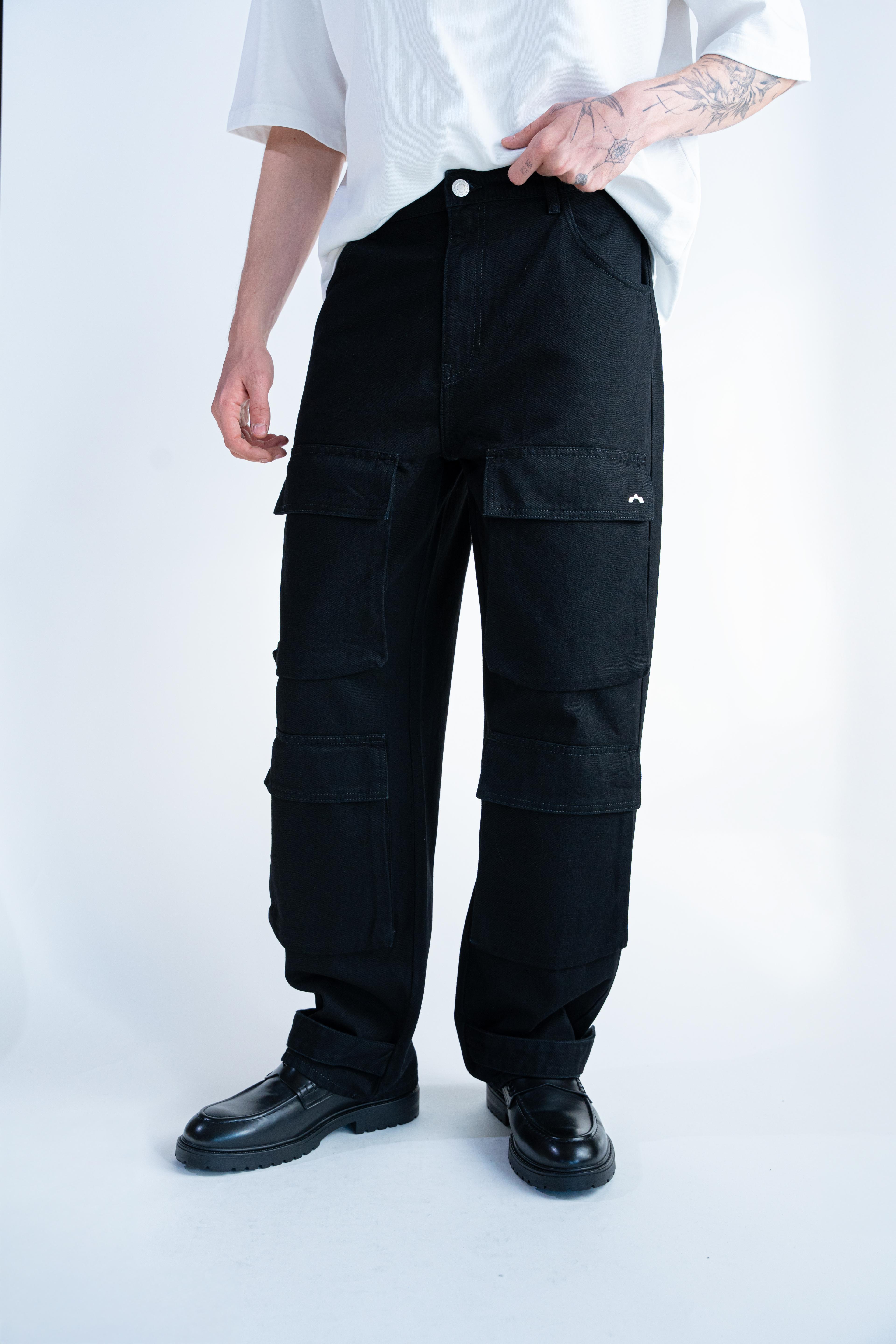 Baggy Cargo Denim