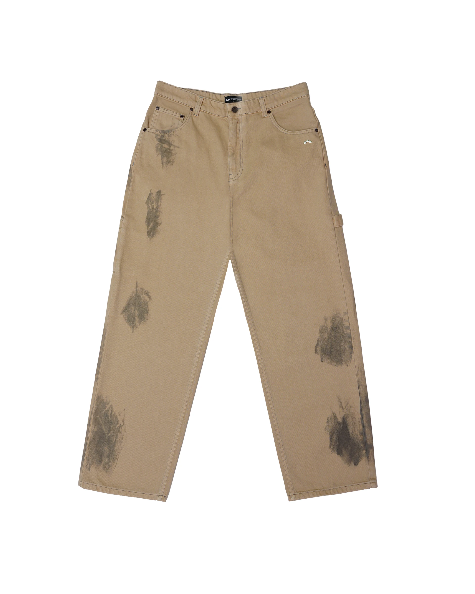 Mud Wash Baggy Denim