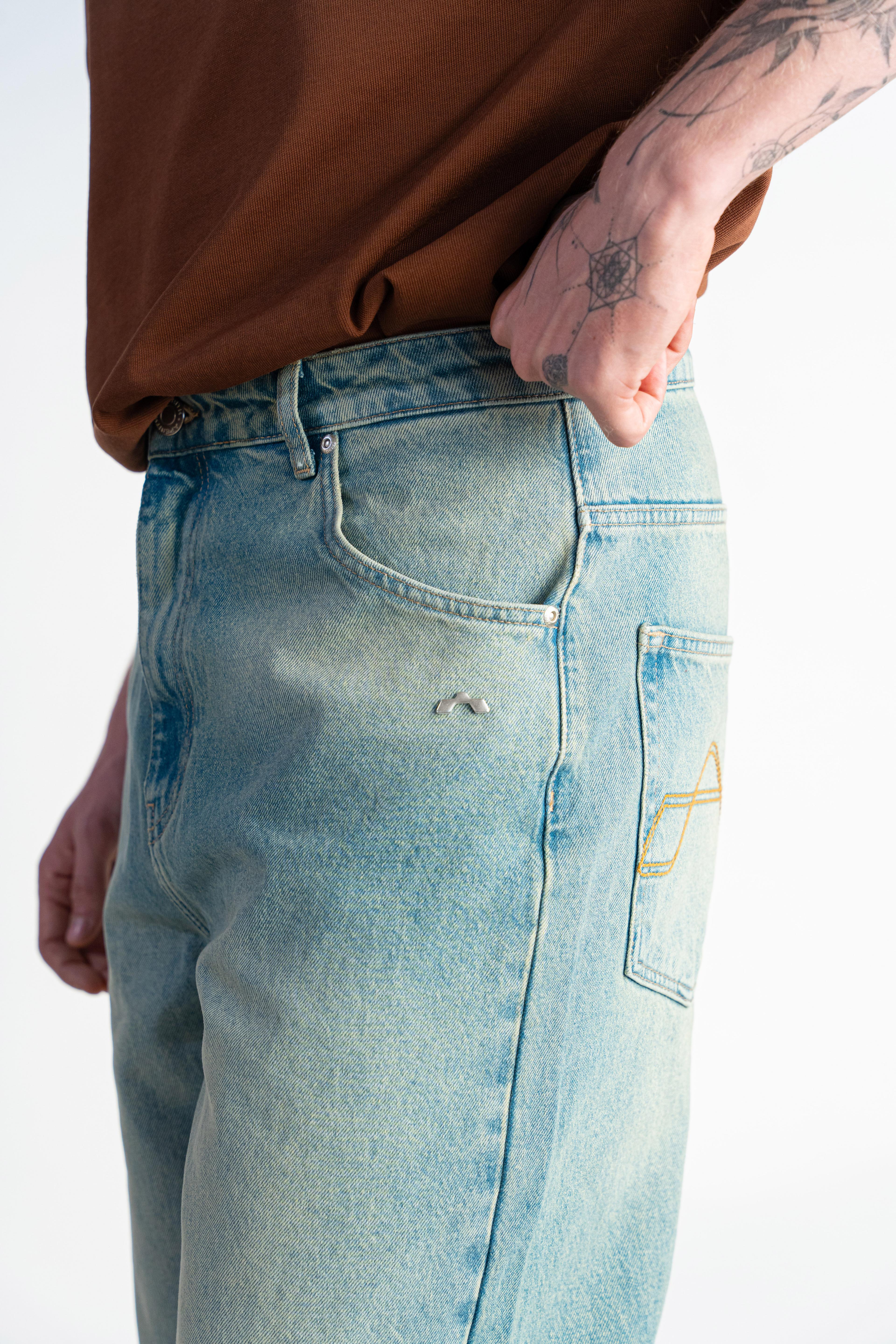 Tinted Baggy Denim