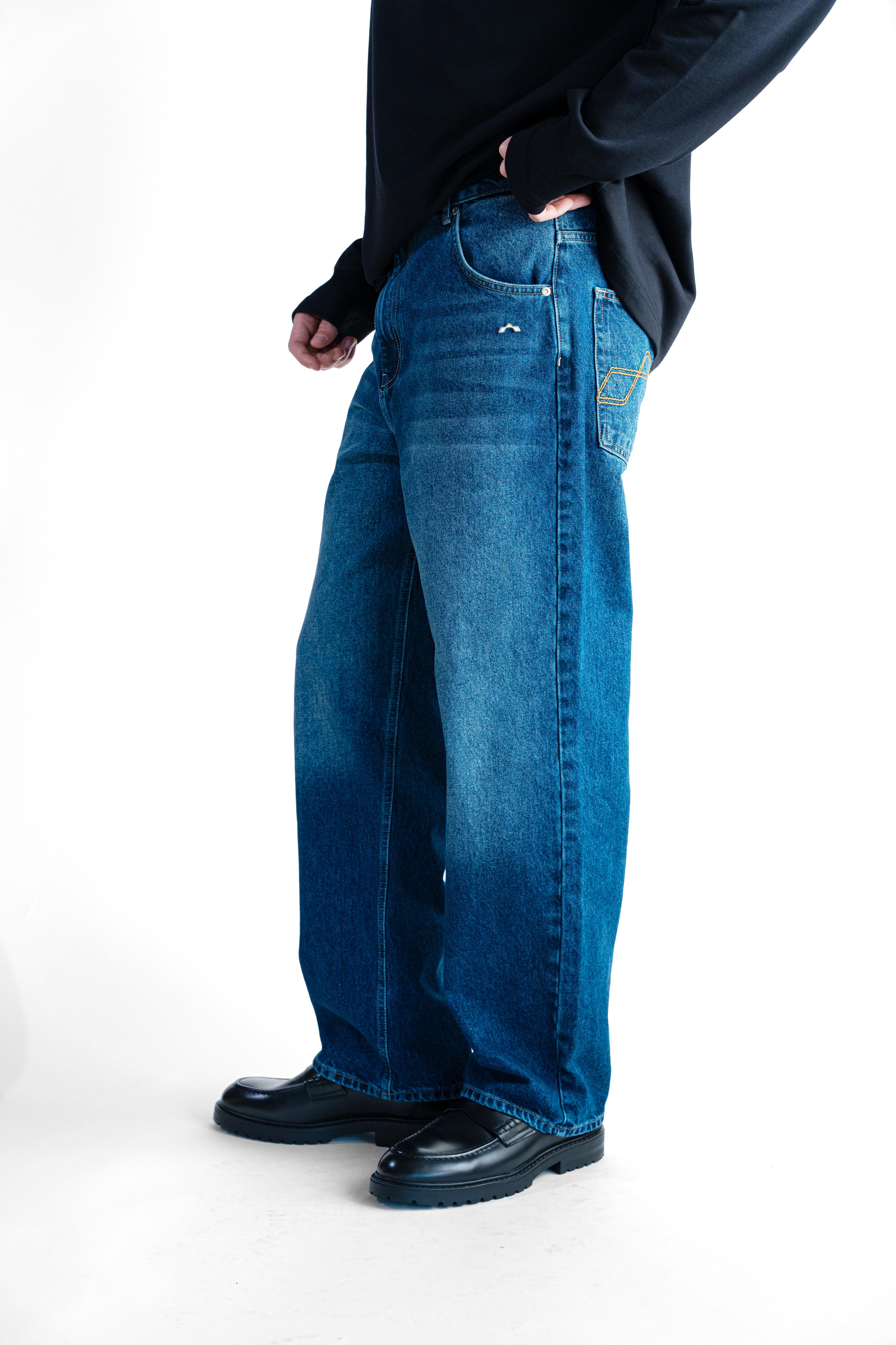 Indigo Baggy Denim