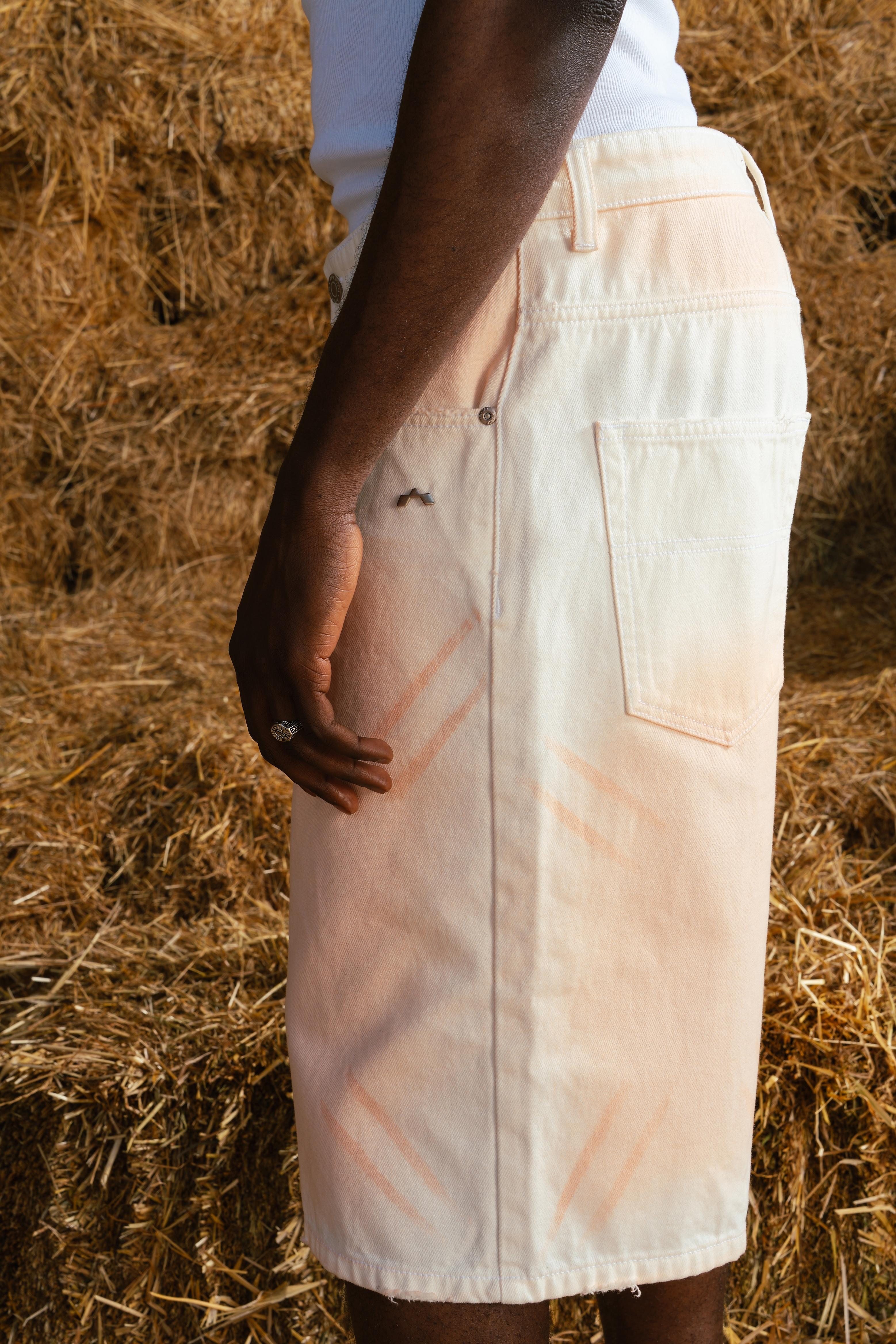 Faded Pink Jorts