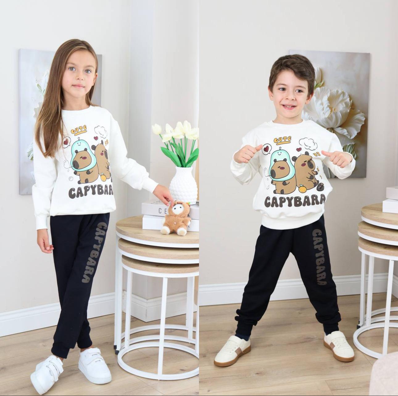 Unisex Capybara 2 Li Takım