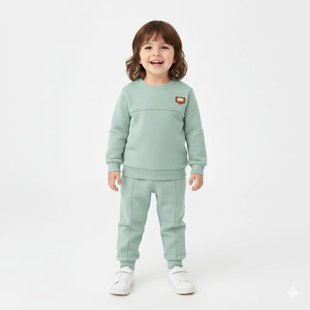 Kız Çocuk 3İp 2 Li Takım Takım - Yeşil