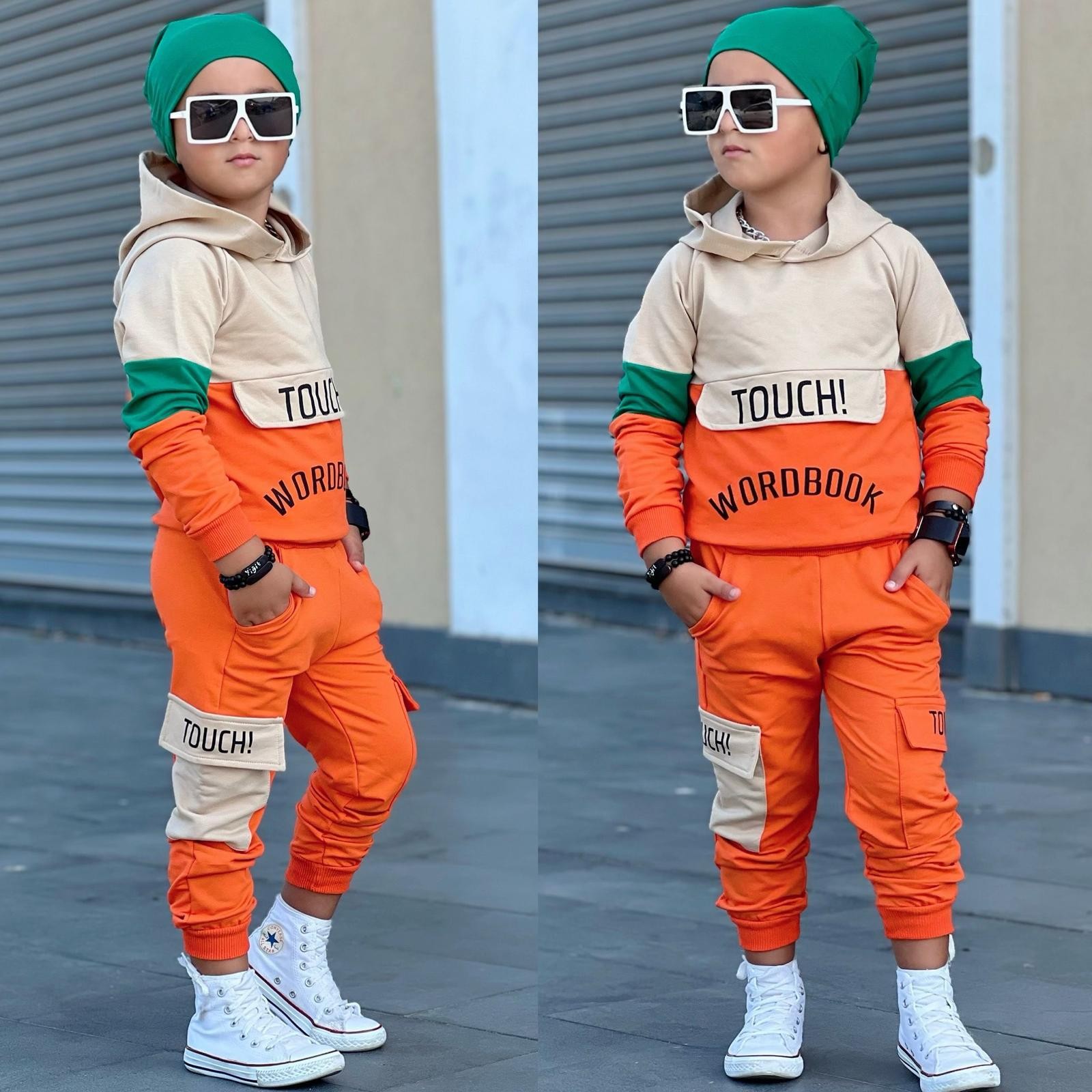 Unisex Touch 3 Lü Kapişonlu Eşofman Takım
