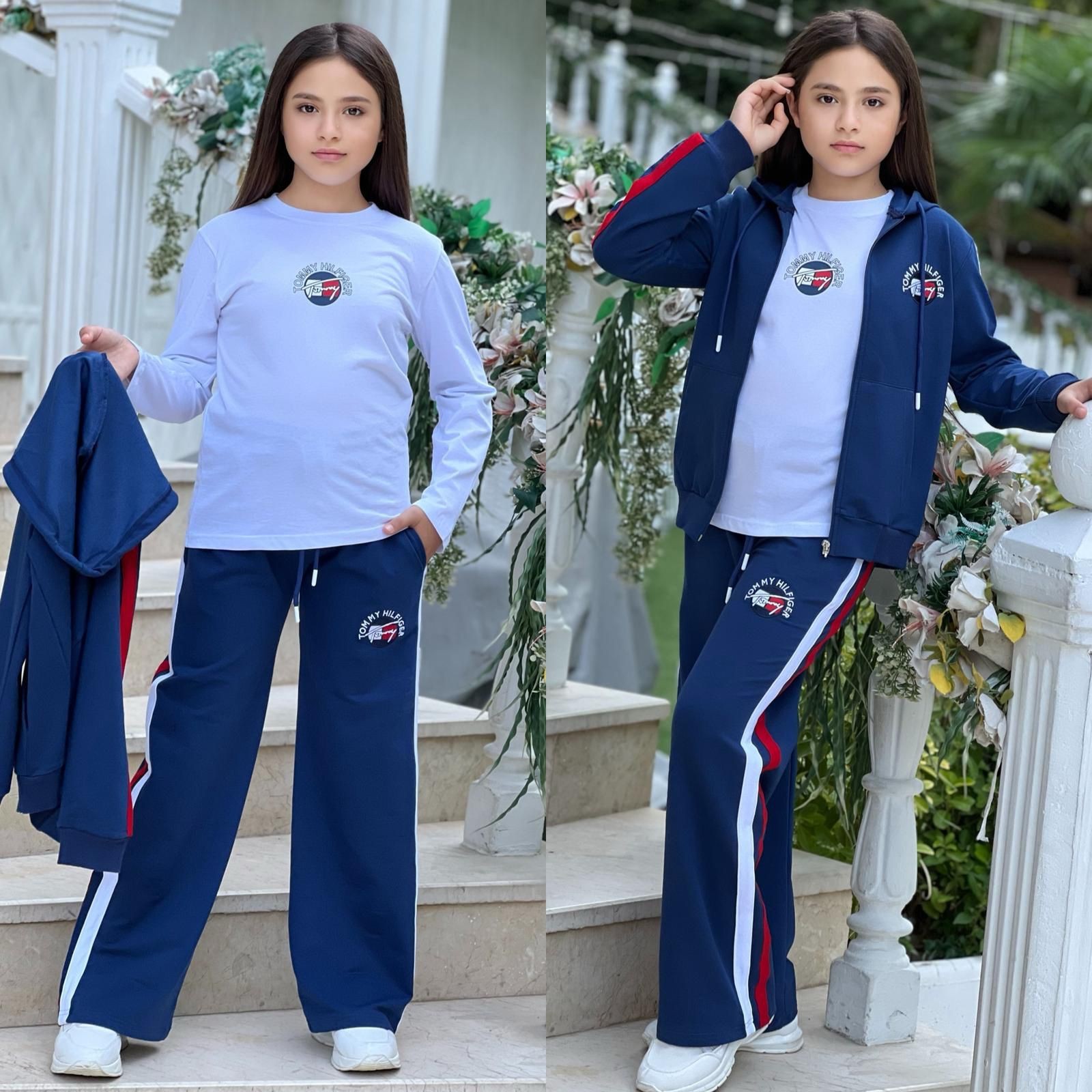 Kız Çocuk 3 Parça Eşofman Takım