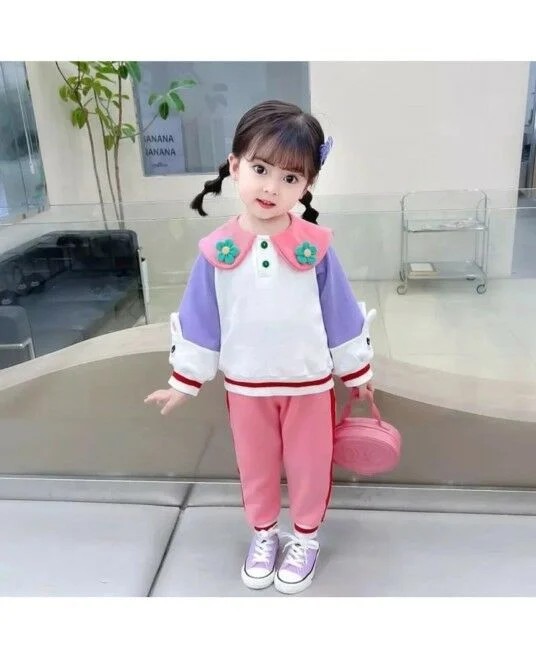 Kız Çocuk Pembe Alt Üst Takım