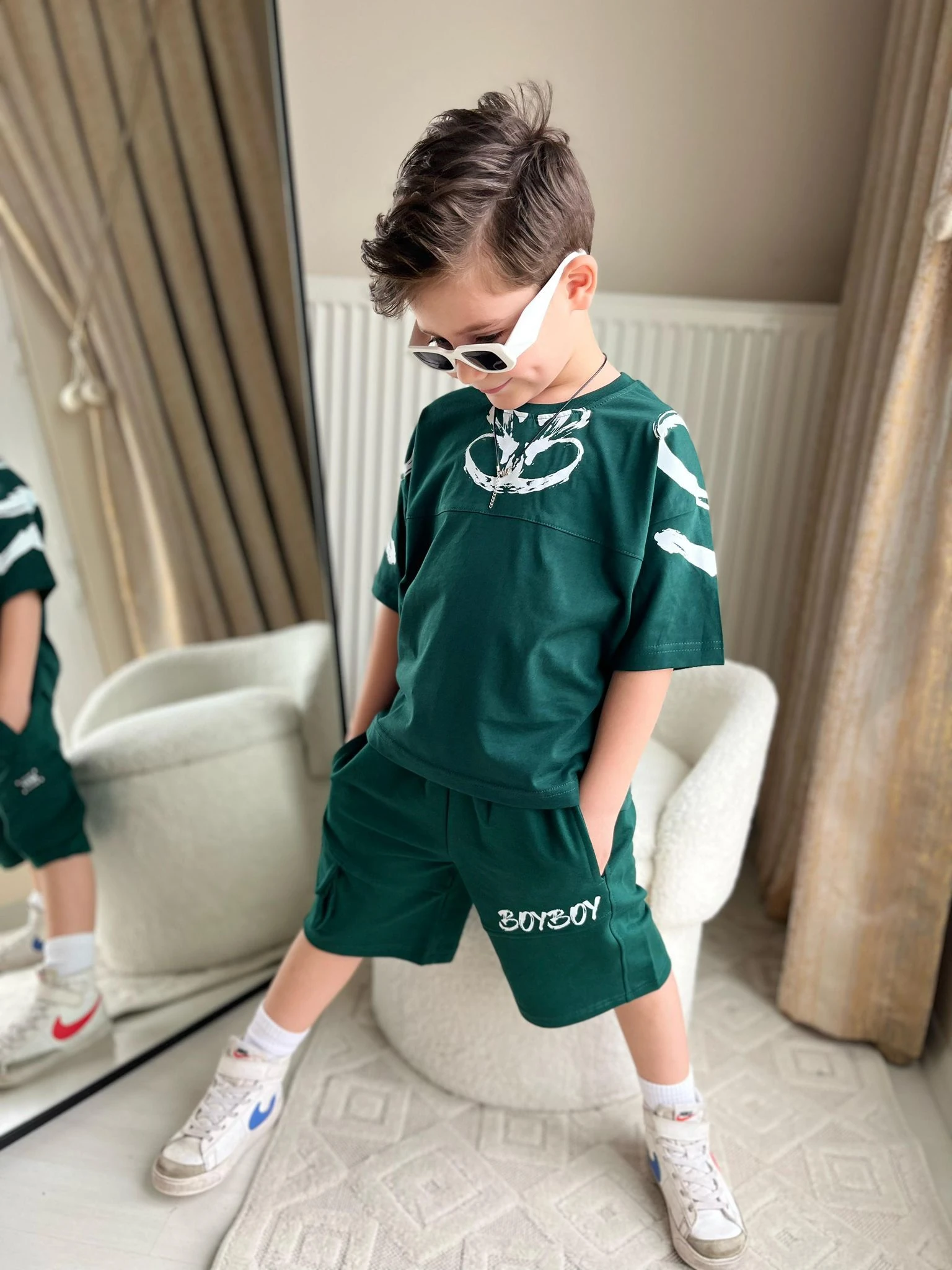 Erkek Çocuk Şortlu Takım
