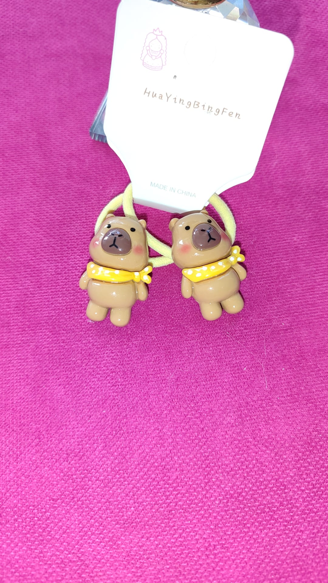 Kapibabaralı Lastik Toka - Sarı